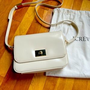 J.Crew Edie Italian Leather crossbody bag.